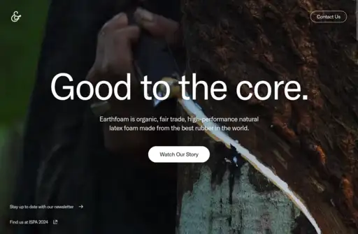 Earthfoam website